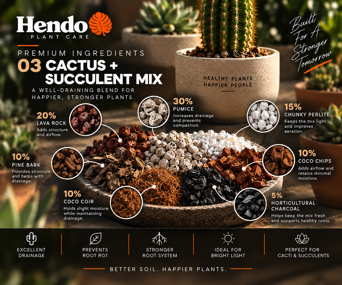 03 Cactus + Succulent Mix premium ingredients