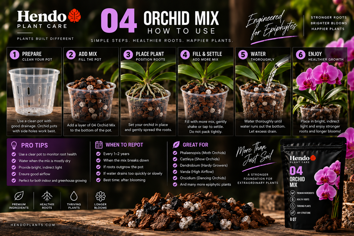 04 Orchid Mix how to use